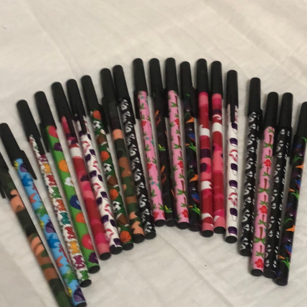 Set of Decorative Pens - bundle of 20